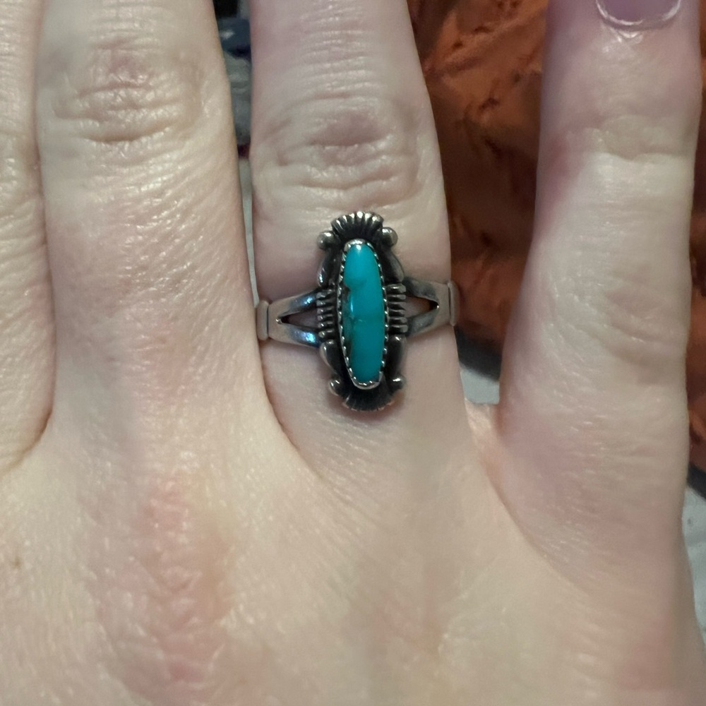 Turquoise Silver Ring